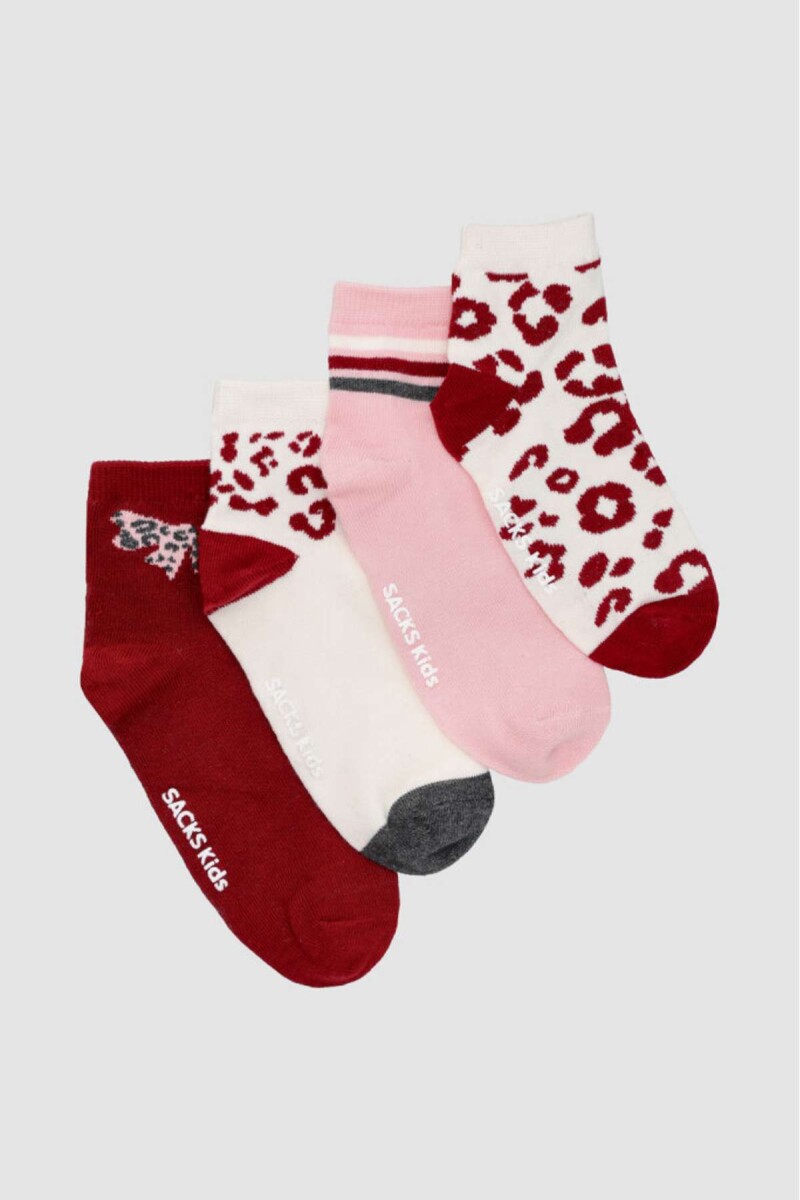 Pack x4 medias diseños niños con abs - Diseño 3 