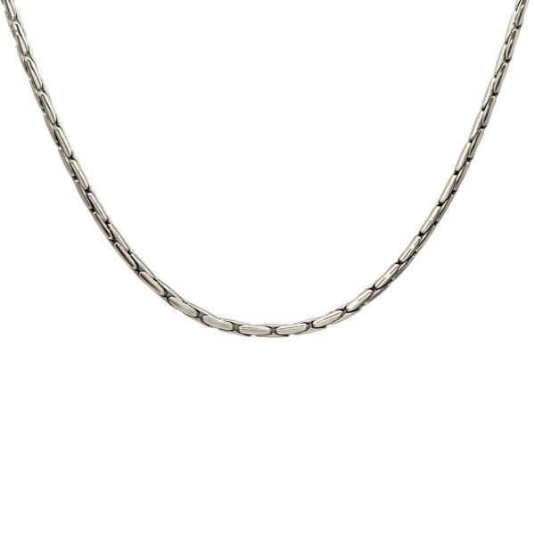 Cadena de bambú - Plata 925 - Sin Piedra - CD3321 Sinpiedra