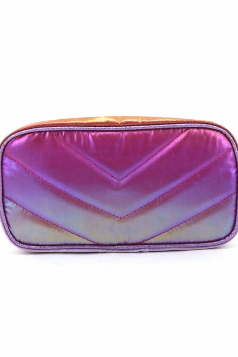 Cartuchera tornasolada Rosa