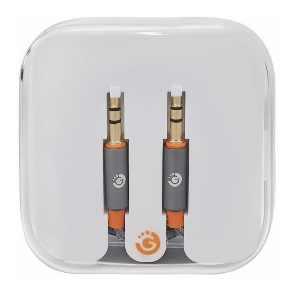 Cable Auxiliar Spica A Spica 3.5mm 1 Metro Goldtech Audio - Variante G 