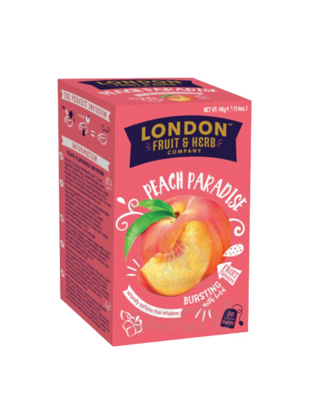 Té London Fruit & Herb Peach Paradise Té London Fruit & Herb Peach Paradise
