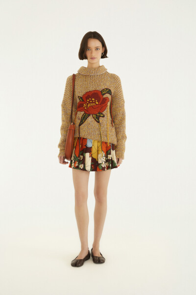 FALDA MINI Marron