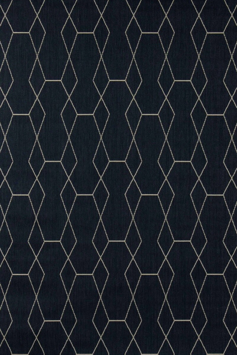 LINEO - ALFOMBRA LINEO LIN/9356/H503/ 160X230 MIDNIGHT BLUE/WOOL 