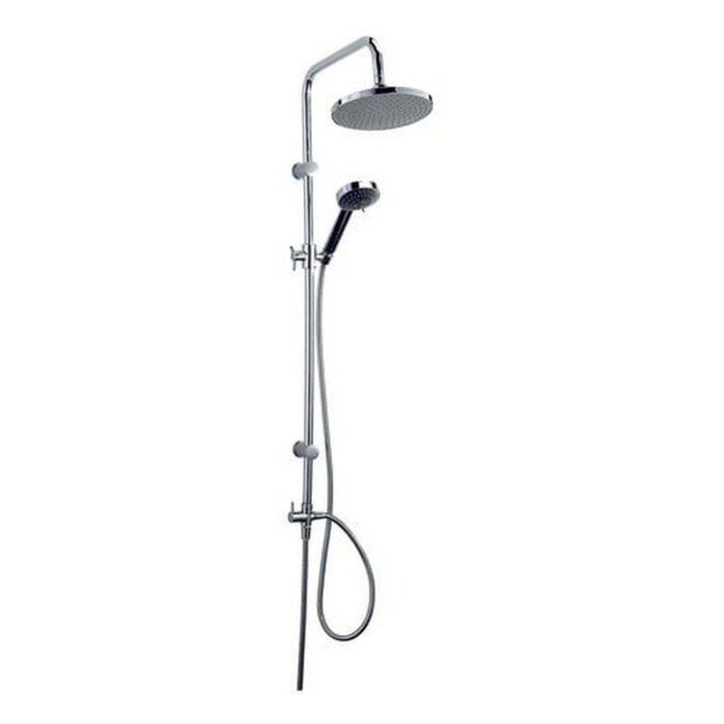 Columna de ducha Cannes Plateada Sensi DAcqua Columna de ducha Cannes Plateada Sensi DAcqua