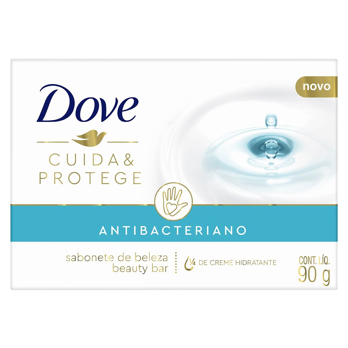 DOVE JABON ANTIB CUIDA Y PROTEGE UNID. X 