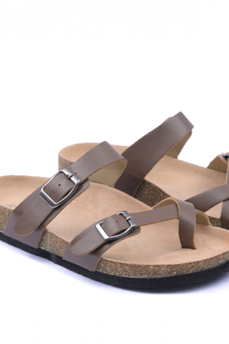 Sandalia Noelia Marrón