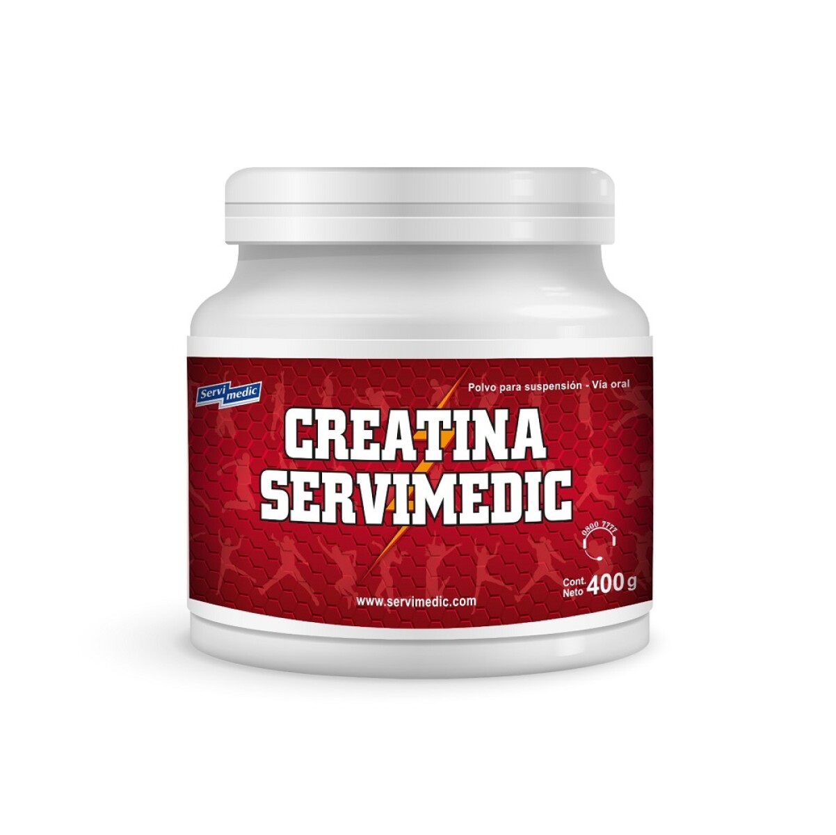 Creatina Servimedic 400 Grs. 