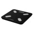 Balanza De Baño Inteligente App Bascula Monitor Medicion Conexion Digital 180 Kg Imback Color Negro Balanza De Baño Inteligente App Bascula Monitor Medicion Conexion Digital 180 Kg Imback Color Negro