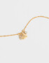 Cadena Corta con Dije De inicial Cadena Corta Con Dije De Inicial "g" - Dorado