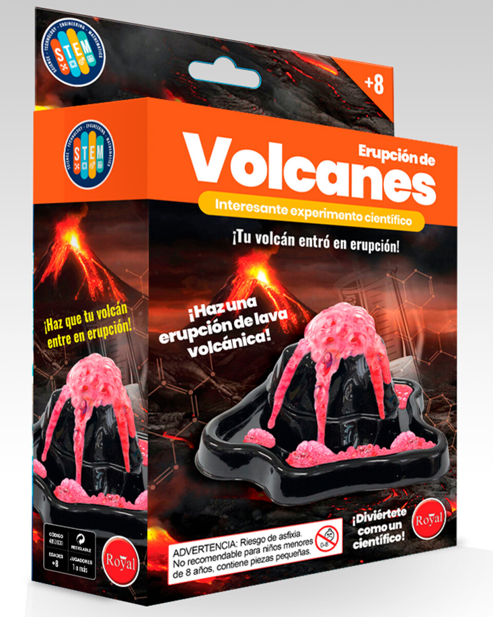 Juego de mesa Kit erupción de volcanes Royal 