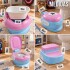 Pelela inodoro para bebes y niños con tapa y asiento infantil IMBACK Color Azul y Violeta Pelela inodoro para bebes y niños con tapa y asiento infantil IMBACK Color Azul y Violeta