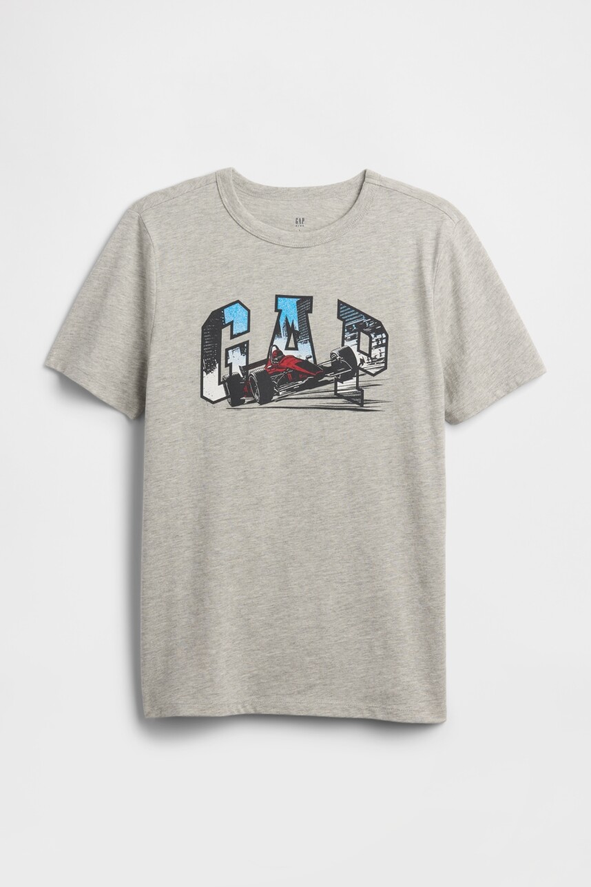 Remera Gràfico Manga Corta Niño B08