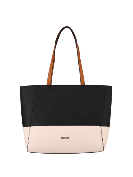 Bolso Combinada Eva Negro / Beige
