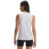 UA W LIVE SPORTSTYLE TANK-PNK WHT-101