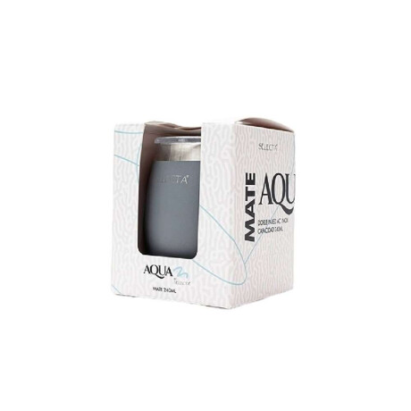 MATE 240ML DOBLE PARED GRIS AQUA