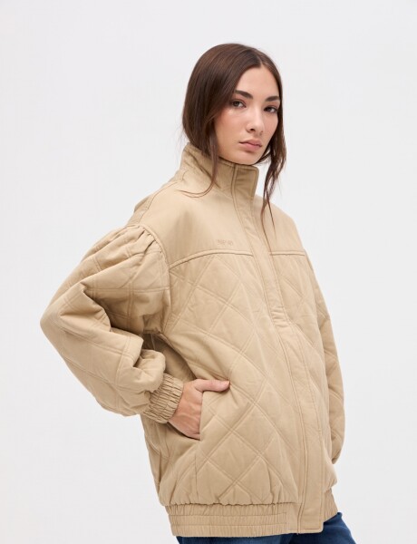 Campera Damasia Beige