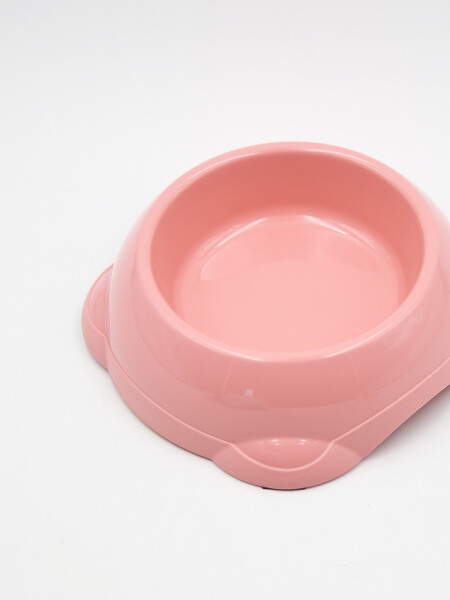 PLATO PLASTICO ROSADO