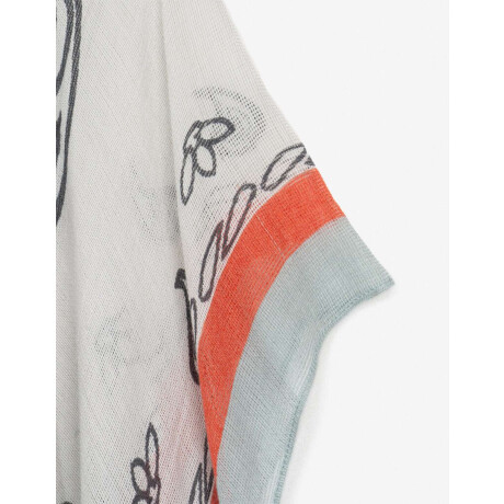 Kaftan Con Diseño De Bulgaros Combinacion Multicolor