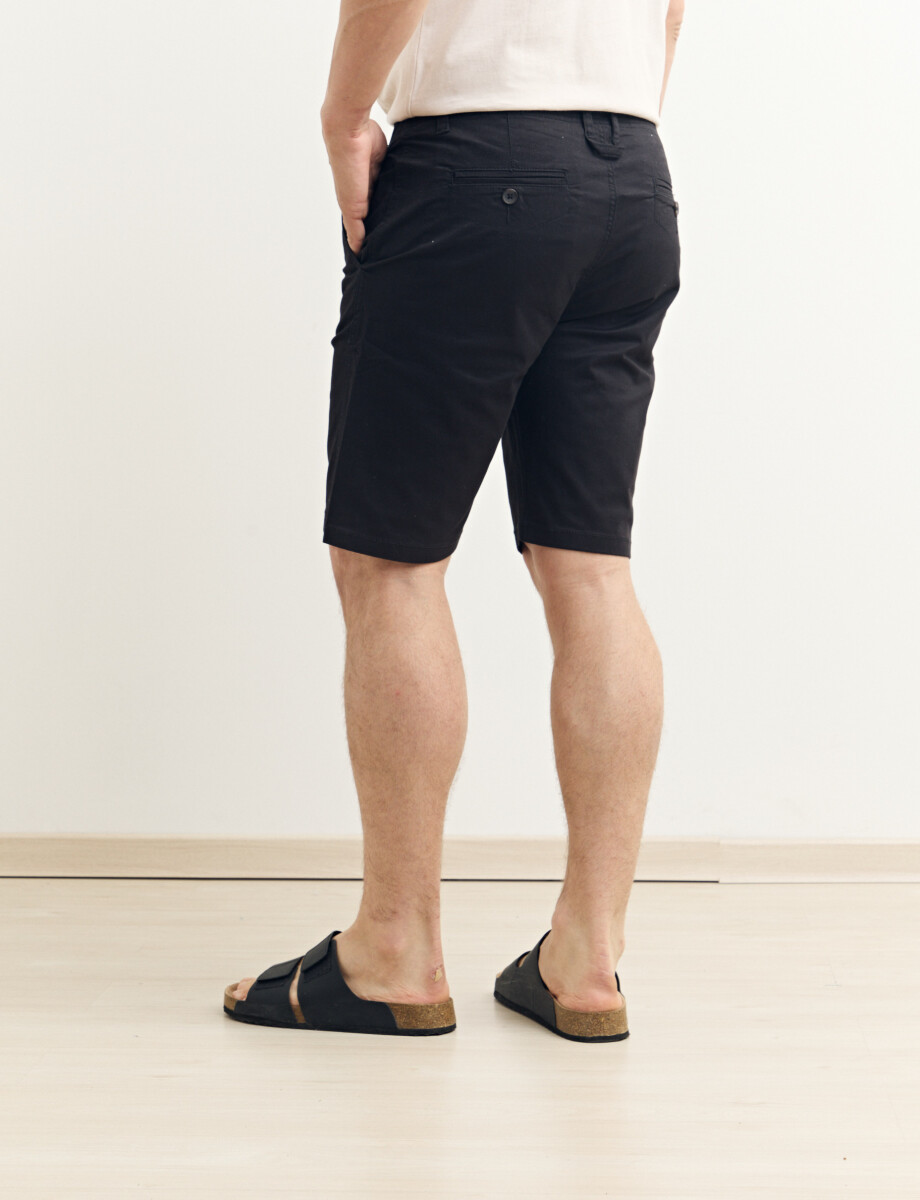 510575 BERMUDA HARRINGTON LABEL Negro