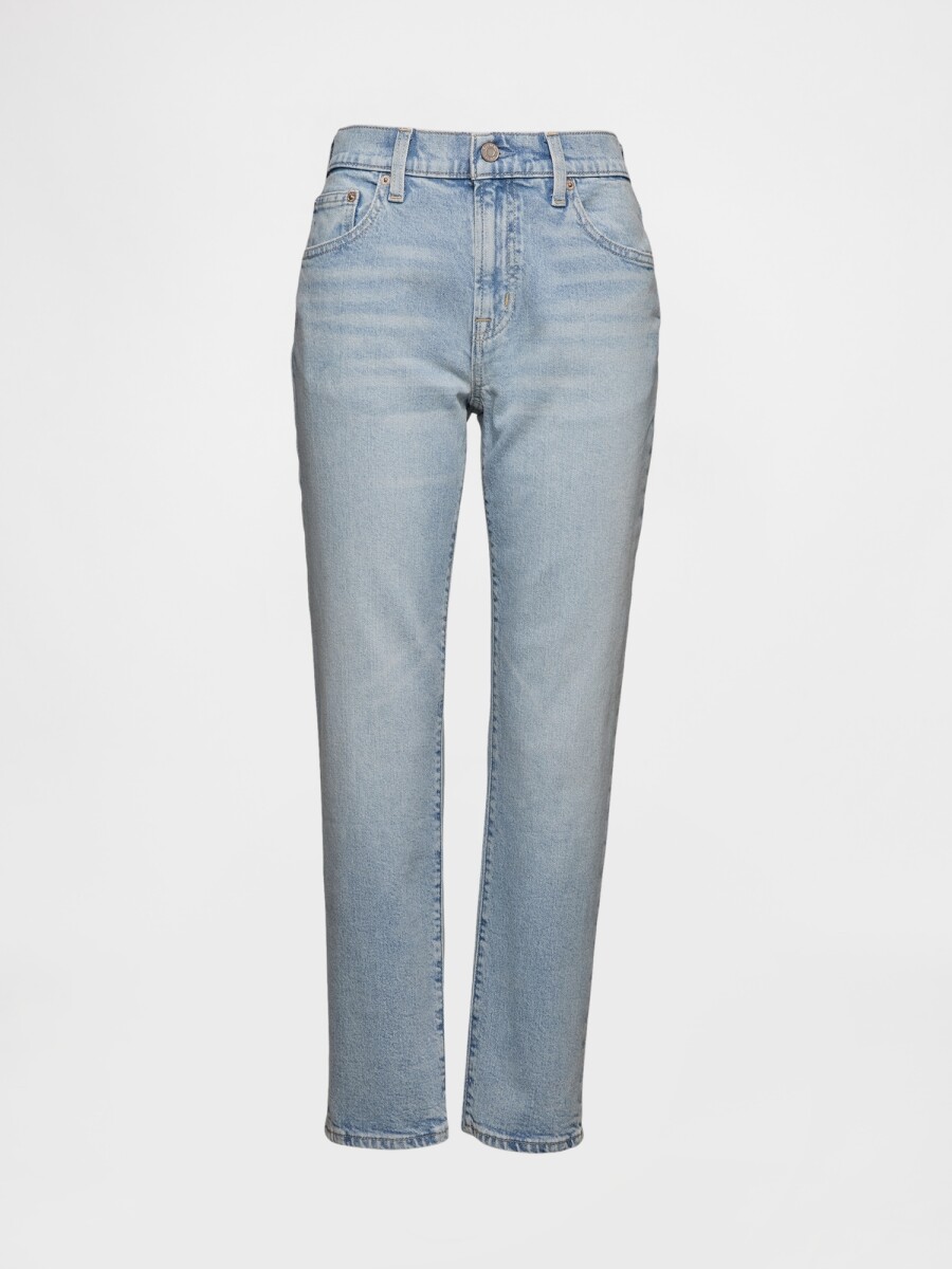 Jean Girlfriend Mujer - Light Wash 