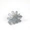 Pinza De Pelo Flor Gris