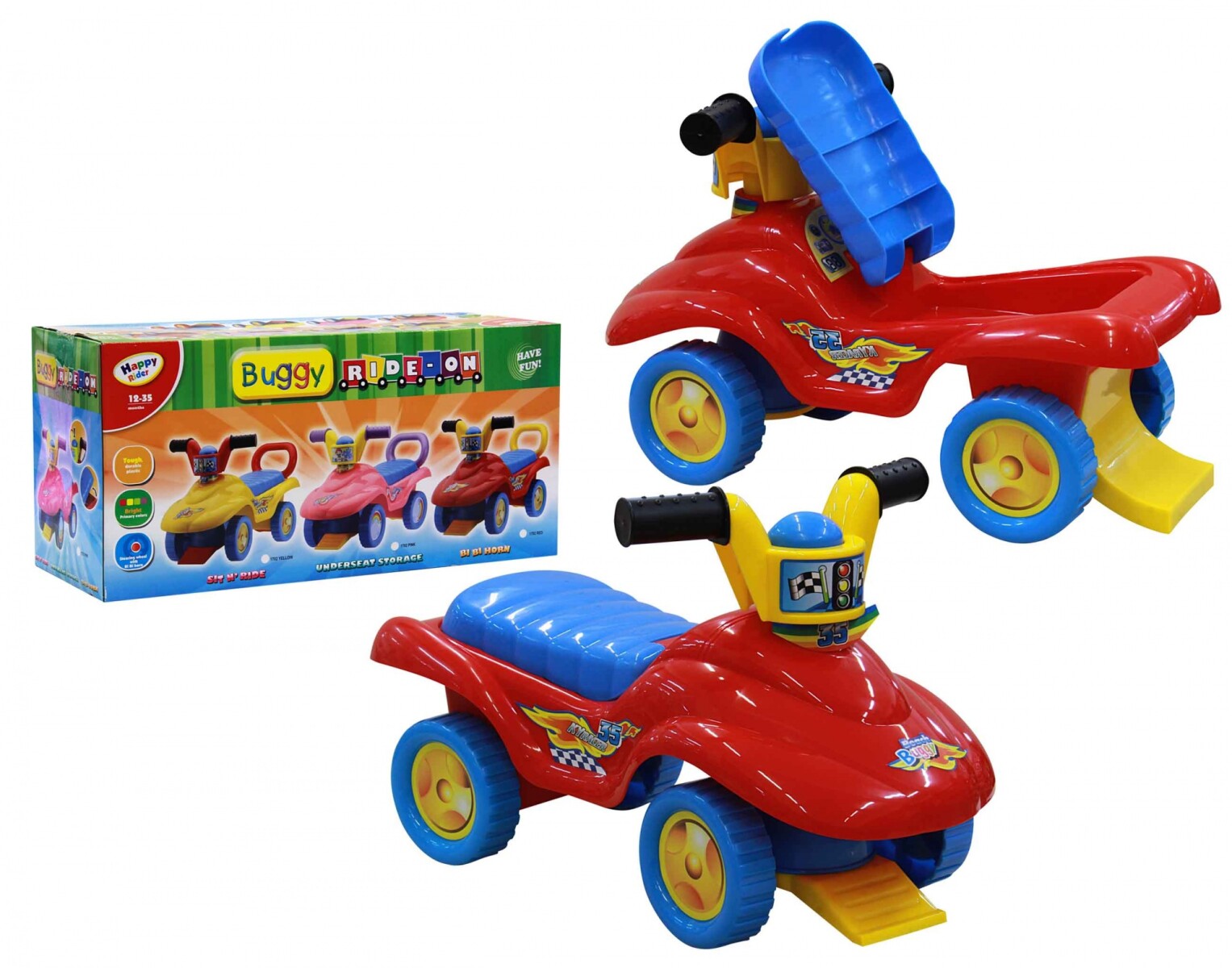 BUGGY MOTO ROJA 1701 RED 
