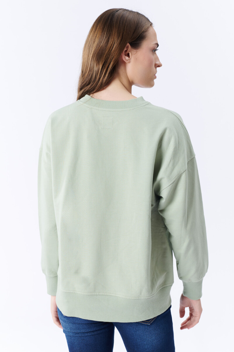 Buzo deportivo estampa Verde