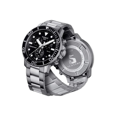 Reloj Tissot T1204171105100 Seastar 1000 Chronograph para hombre Reloj Tissot T1204171105100 Seastar 1000 Chronograph Para Hombre