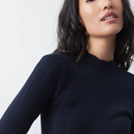 POLERA SELVA Azul Marino