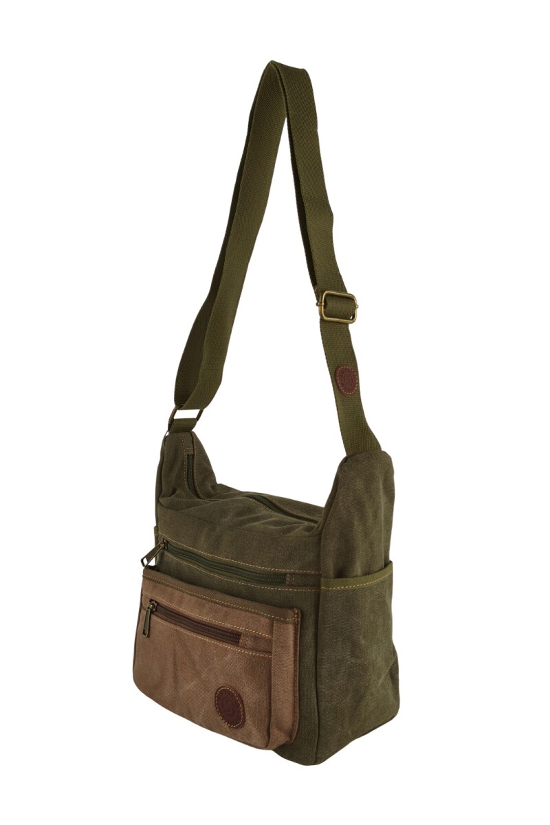Bolso morral mensajero Verde