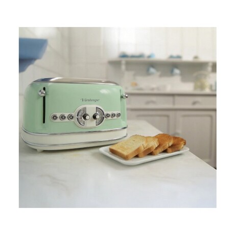 TOSTADORA ARIETE 4 PANES SLICES VERDE TOSTADORA ARIETE 4 PANES SLICES VERDE