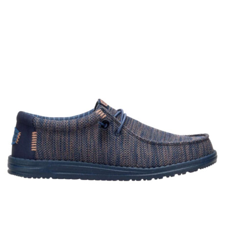 Zapatos Hey Dude Wally Stretch Mesh Azul