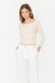 REMERA VALENTINE Beige