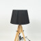 Lampara De Mesa Henderson Negro