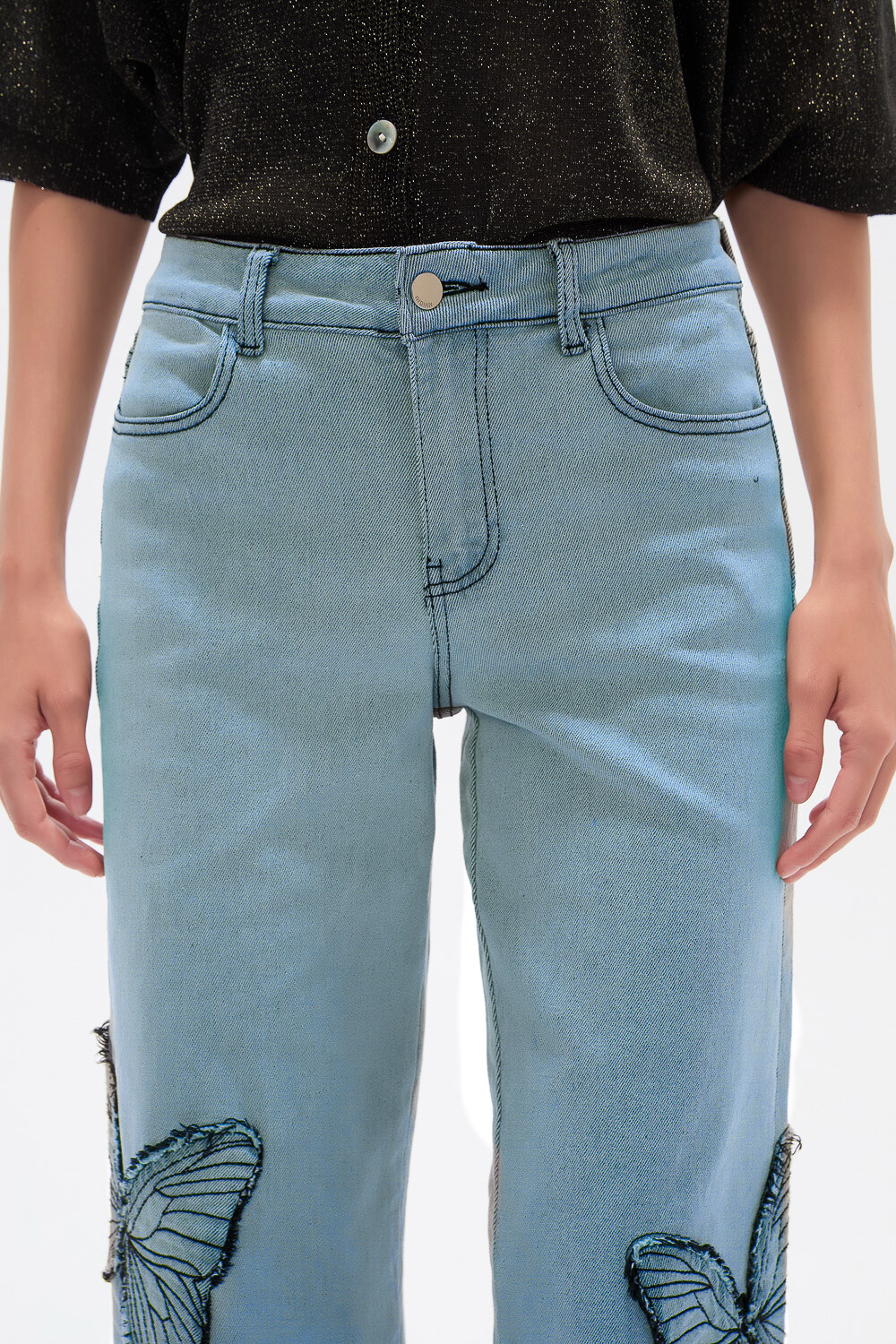 Pantalon Zeballa Azul Claro