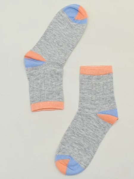 MEDIAS KIDS PAR GRIS OSCURO