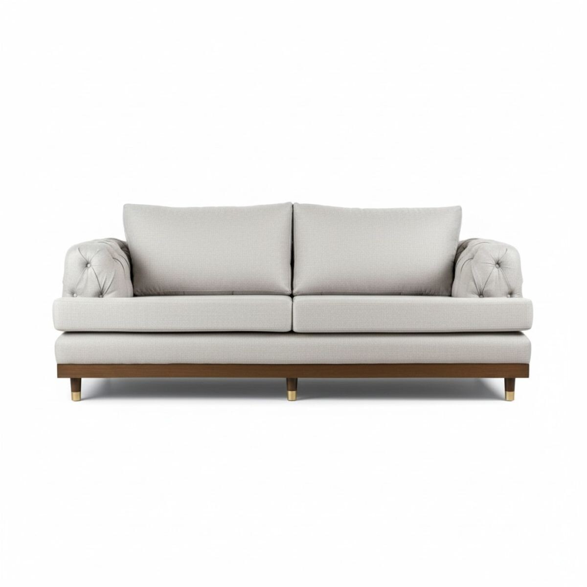 SOFA FLORENCIA CON CAPITONE 3C 305540 DISCONT 