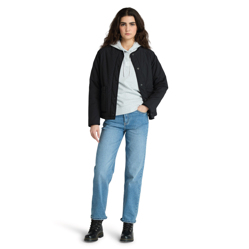 Polera Stack Mujer Light Grey Melange