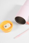 Mug vaso acero 1180 ml rosa