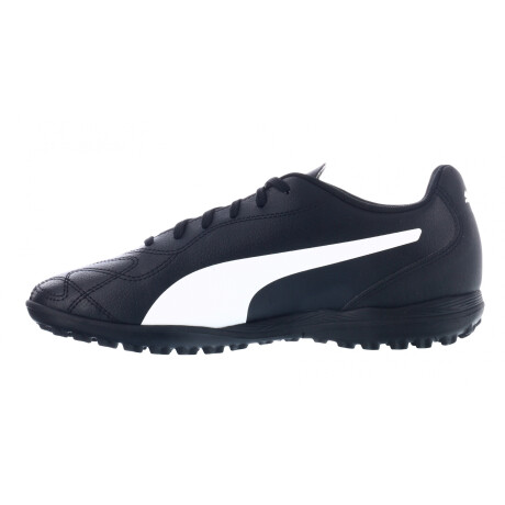 Championes de Hombre Puma Futbol 5 Monarch II Negro - Blanco
