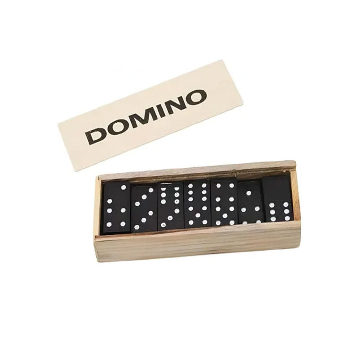 Domino caja madera 14.5*5*3 cm (JUT122) - Domino Caja Madera 14.5*5*3 Cm (jut122) 