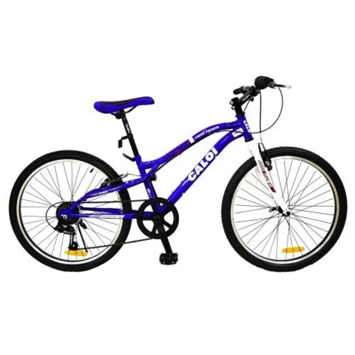 Bicicleta Caloi New Rider 24" 7 vel. Azul 