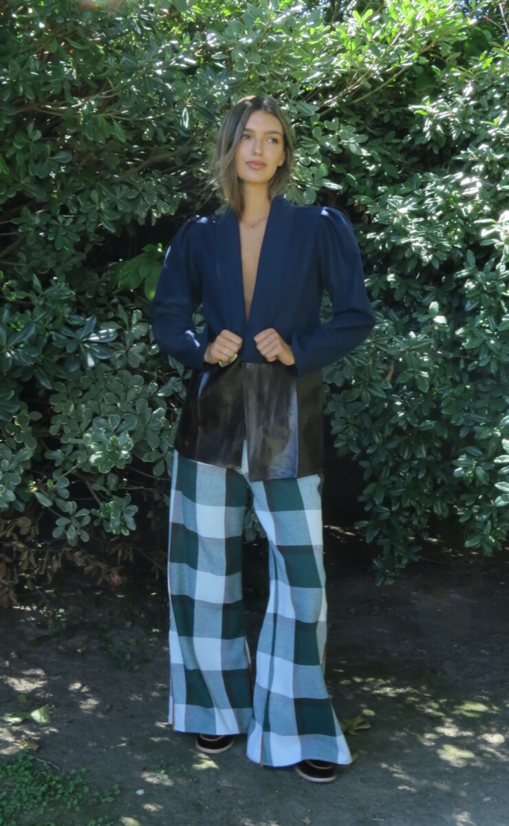 Crazy Pants Vol2 - Cuadrille Verde/blanco 
