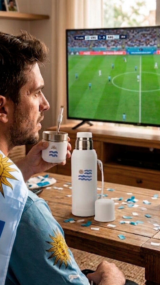 KIT MATERO ATOMIC - URUGUAY BLANCO 