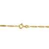 Cadena oro Singapur - Oro bajo - Sin Piedra - CD8063 sinpiedra