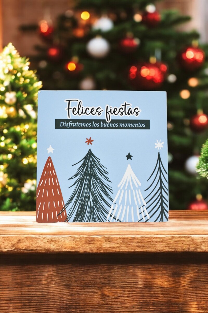 Tarjeta navidad 10x10 - DISEÑO 9 