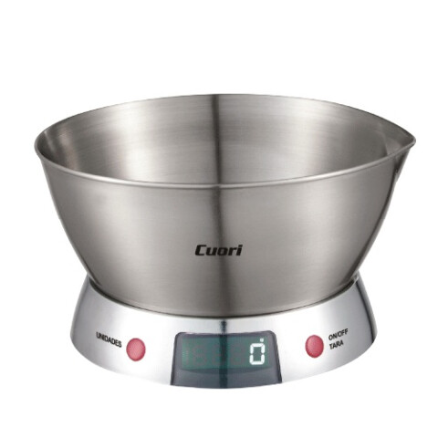 BALANZA CUORI DE COCINA DIGITAL ACERO INOX. CUO871 BALANZA CUORI DE COCINA DIGITAL ACERO INOX. CUO871