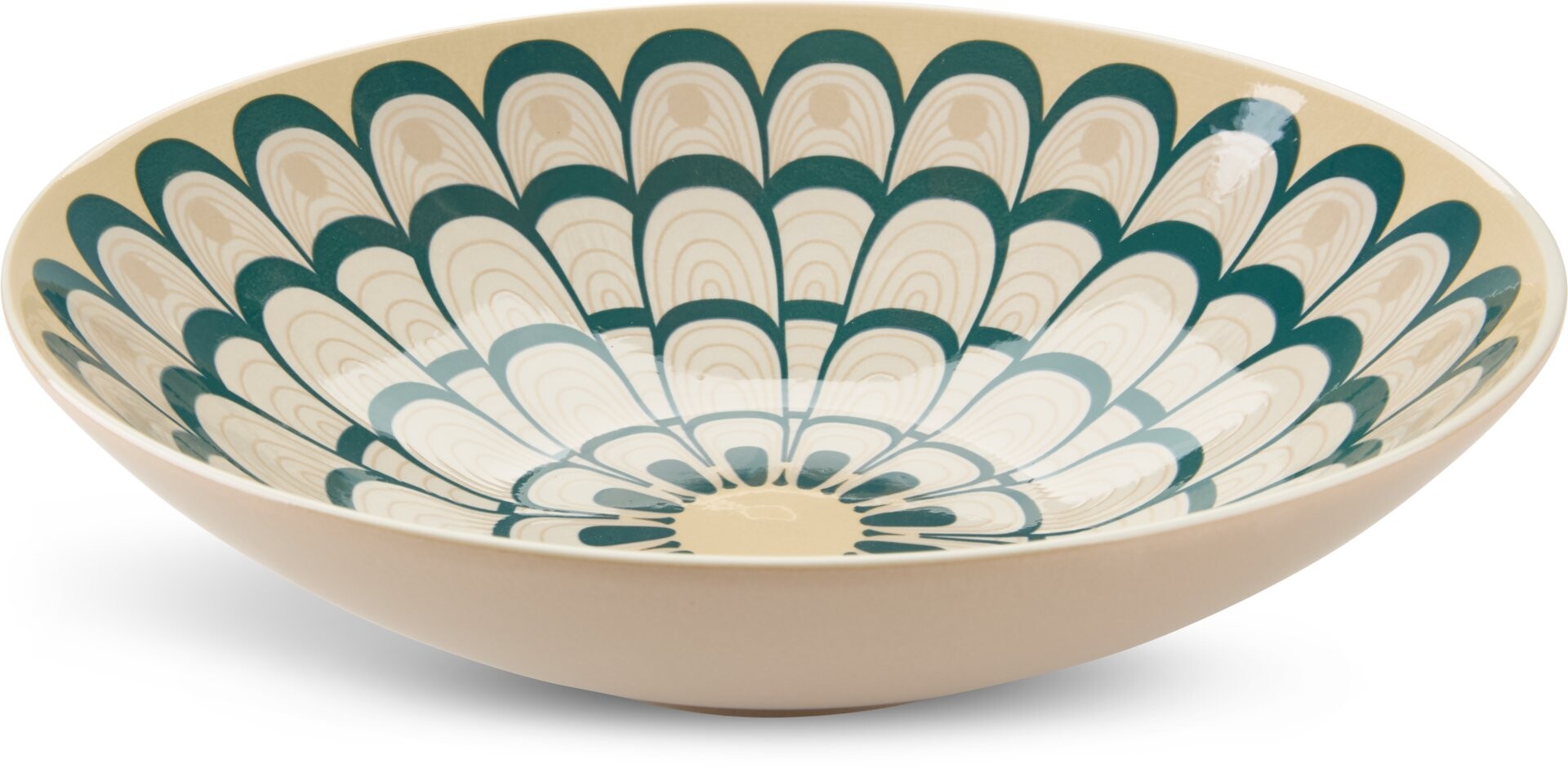 Bowl ODD Ø30xA9cm multicolor 