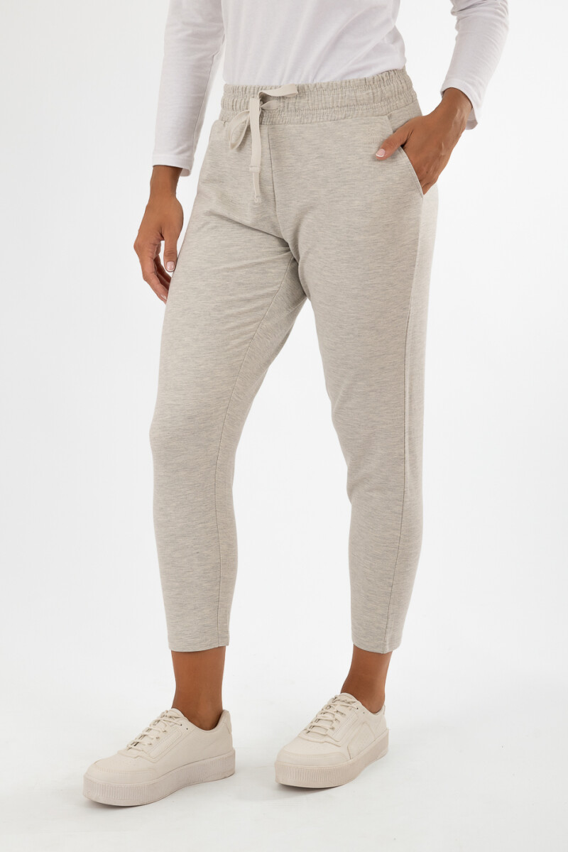 Pantalon athelisure Gris melange