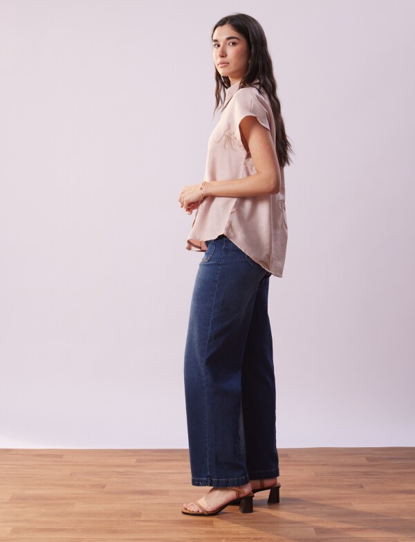 Camisa M/c Printed ROSA